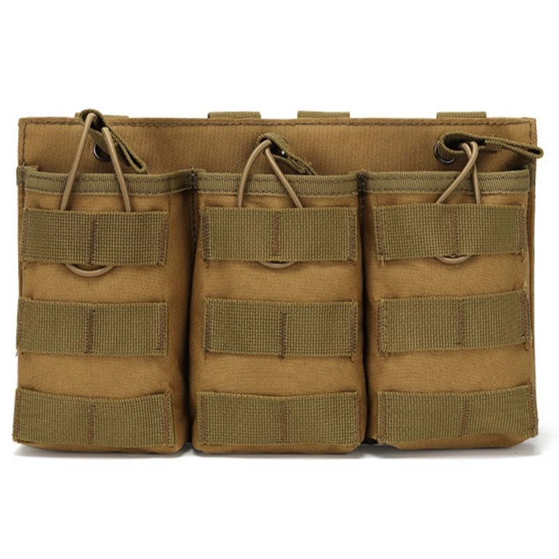 Военная сумка CS Tactical Bag Triple Magazine Bag Combat Vest MOLLE Mounted Accessory Bag Camouflage Magazine Pouch