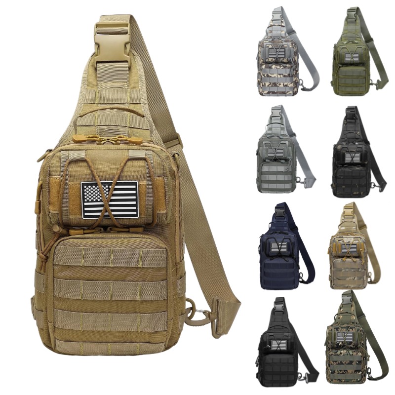 Тактический рюкзак Sling Backpack Shoulder Crossbody Bag Outdoor Riding Chest Bag